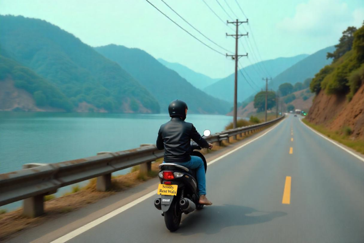 Scooty on Rent in Nainital